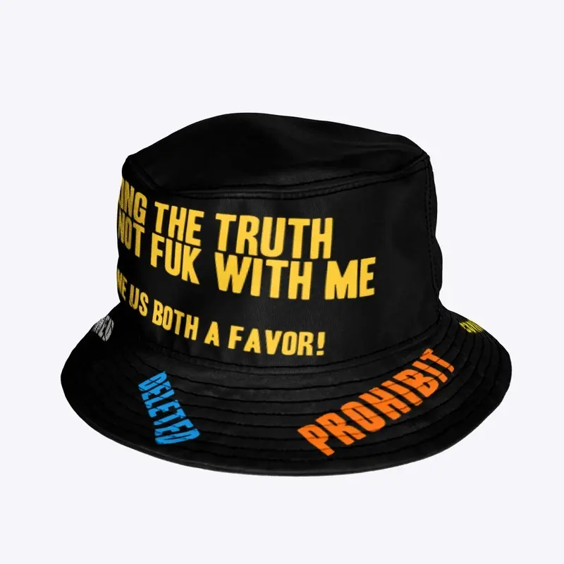 Truth Hat (black n colors)